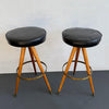 Pair Of Mid-Century Modern Bar Stools