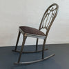 Art Deco Brushed Steel Rocking Chair By Doehler Metal Furniture