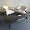 Mid-Century Modern Sculptural Lounge Chairs By Ward Bennett