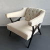 Mid-Century Modern Sculptural Lounge Chairs By Ward Bennett