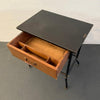 Industrial Black Laminate Top Mail Room Work Table