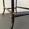 Industrial Black Laminate Top Mail Room Work Table