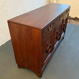 Craftsman Carved Oak Sideboard Credenza By Old Hickory Furniture Company