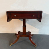 Pair Of Regency Mahogany Pembroke Drop-Leaf End Tables