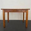 Early 20th Century Industrial Oak Library Desk