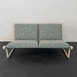 Mid-Century Modern Sling Loveseat Sofa By Hannah Morrison For Knoll