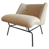 Mid-Century Modern Slipper Lounge Chair By Dan Johnson For Pacific Iron