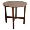 Arts And Crafts Round Oak Table By Gustav Stickley