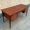 Double Drawer Walnut Desk