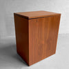 Danish Modern Teak Bar Cabinet By Eric Buch For Dyrlund