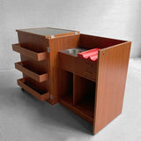 Danish Modern Teak Bar Cabinet By Eric Buch For Dyrlund