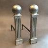 Aluminum Column Andirons