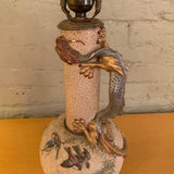 Midcentury Chinoiserie Dragon Table Lamp