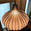 Milk Glass Onion Swag Pendant Light