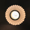 Milk Glass Onion Swag Pendant Light