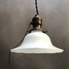 Scallop Bell Pendant Light