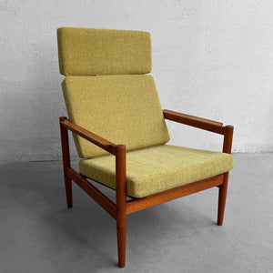 Danish Modern Teak Lounge Chair By Borge Jensen