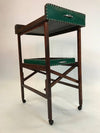 Cherrywood Folding Bar Cart