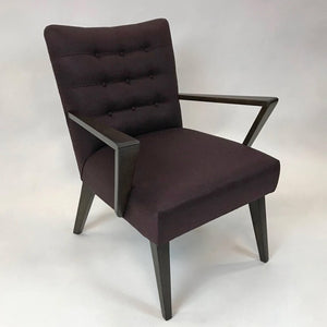 Mid-Century Upholstered Armchair