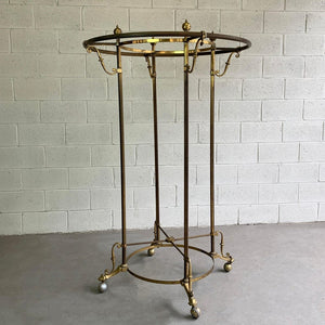 Antique Brass Rounder Garment Rack