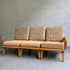 Heywood Wakefield 3 Piece Birch Sectional Sofa