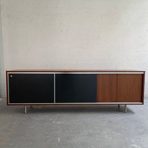 Walnut Office Credenza By George Nelson For Herman Miller