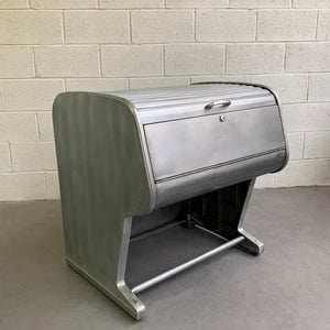 Industrial Brushed Steel X-Ray File Cabinet