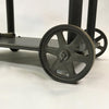 Cast Iron Rolling Factory Table