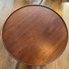 Midcentury Round Walnut Coffee Table