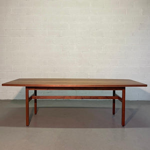 Jens Risom Walnut Conference Dining Table