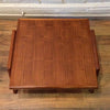 Low Walnut Coffee Table