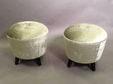 Velvet Pouf Ottomans