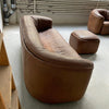 Rustic Buffalo Hide Sofa Seating Set