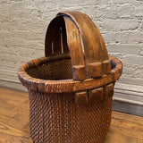 Rustic Chinese Rice Basket