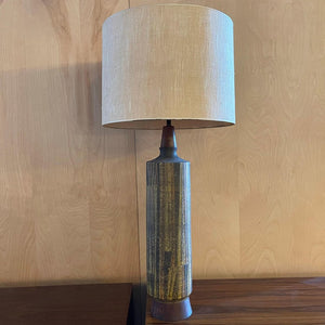 "Milano Moderno" Art Pottery Table Lamp By Aldo Londi For Bitossi