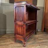 Antique Mahogany Barrister Bookcase By Macey