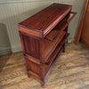 Antique Mahogany Barrister Bookcase By Macey