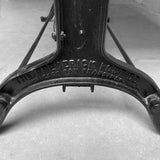 Early 20th Century Cast Iron Maple Drafting Table By Frederick Post Co.