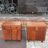 Walnut Night Stands By John Stuart