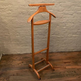 Mid Century Modern Maple Valet In The Style Of Ico Parisi, Fratelli Reguitti