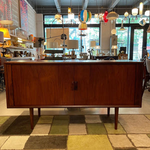 Danish Modern Rosewood Credenza By Svend Aage Larsen For Faarup Mobelfabrik