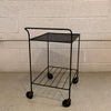 Mid Century Modern Wrought Iron Serving Bar Cart