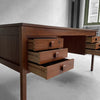 Danish Modern Teak Desk By Donimo Mobler