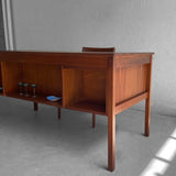 Danish Modern Teak Desk By Donimo Mobler