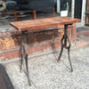 Custom Industrial Side Table