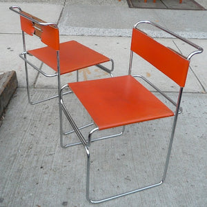 Italian Chrome Chairs