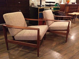 Arne Wahl Iversen Lounge Chairs