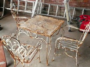 1940s Patio Set