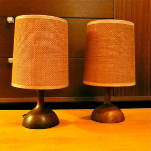 Teak Table Lamps