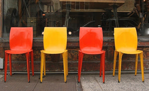 Italian "Lambda" Chairs